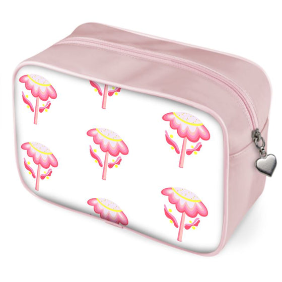 Toiletry Bag in Bloom Pink