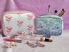 Toiletry Bag in Bloom Pink