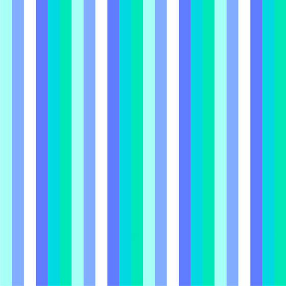 Dilly Dally Stripe - Blue Fabric