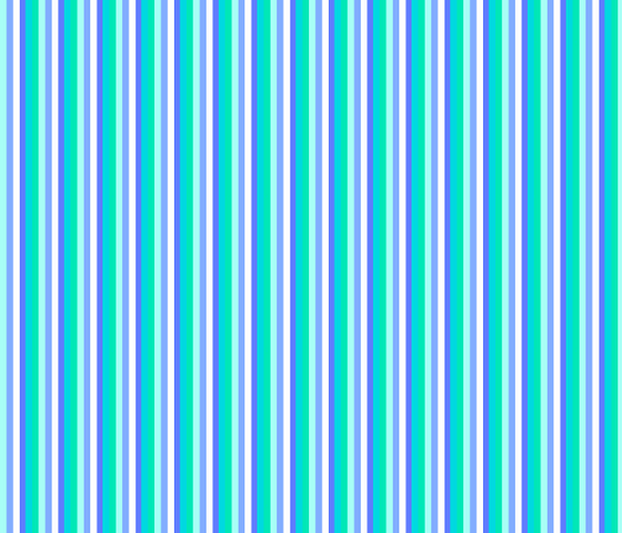 Dilly Dally Stripe - Blue Fabric