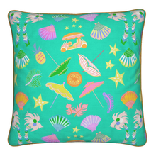  20x20 Throw Pillow in Briland Turquoise