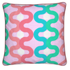 20x20 Throw Pillow in Good Vibrations Lilac