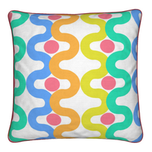  20x20 Throw Pillow in Good Vibrations Punch