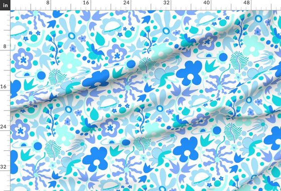 Mai Tai - Blues Fabric