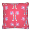 20x20 Throw Pillow in Palm Royale Red