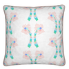 20x20 Throw Pillow in Palm Royale White