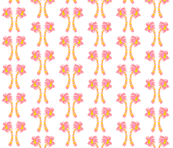 Palm Royale - Pink Fabric