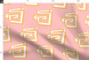 Greek to Me - Pink/Gold Fabric