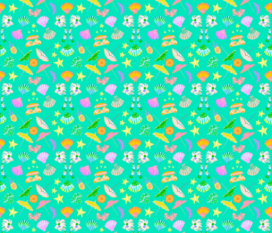 Briland - Turquoise Fabric