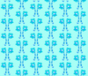 Palm Royale - Turquoise Fabric