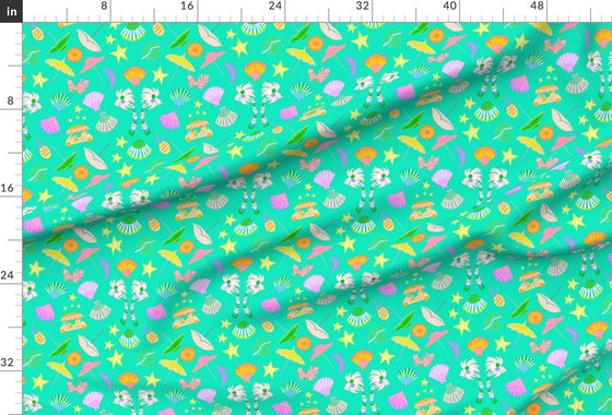 Briland - Turquoise Fabric