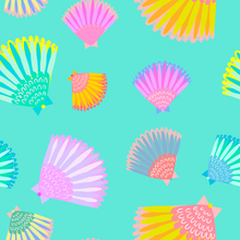  Shell Game - Turquoise Fabric