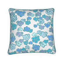  20x20 Throw Pillow in Daydream Blues