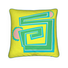  20x20 Throw Pillow in Greek to Me Yellow