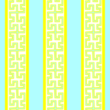  Parade - Aqua/Yellow Fabric