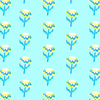 Bloom - Blue Wallpaper