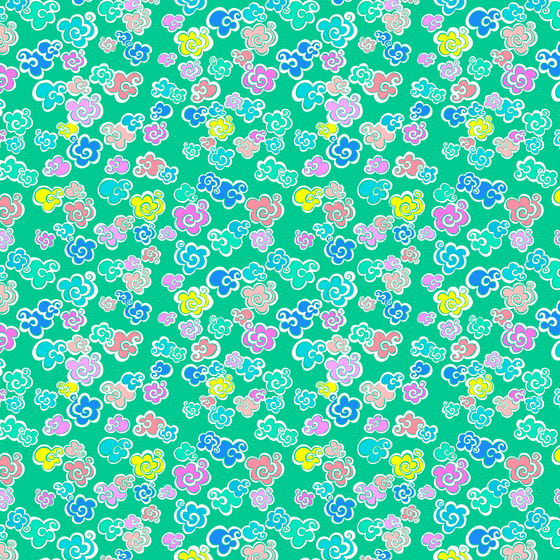 Daydream - Green Wallpaper