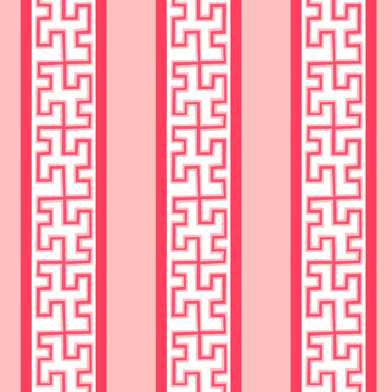 Parade - Red/Pink Wallpaper